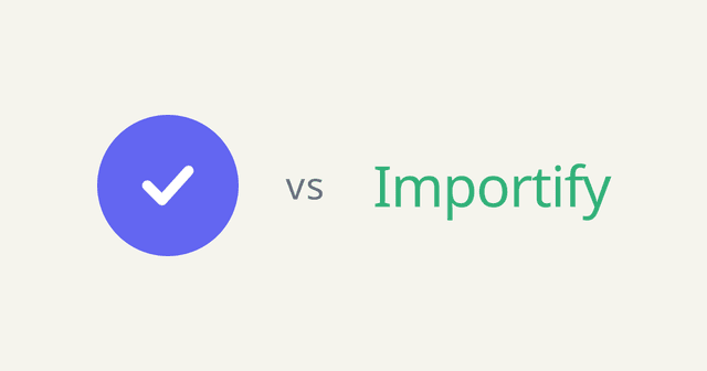 Product Upload vs Importify, full 2026 comparison